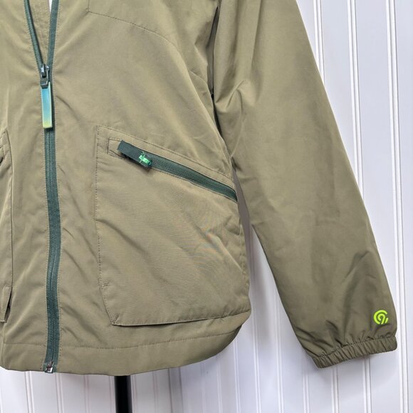 Children's Unisex Champion Adventure Jacket With Hood & Zipper Pockets, Size Med - Picture 3 of 11